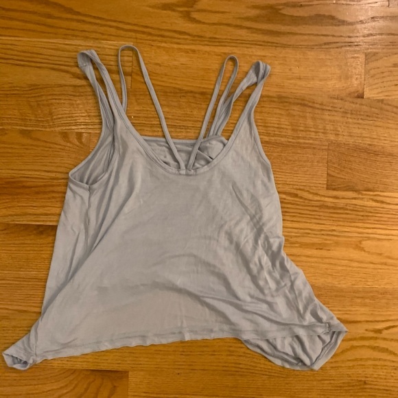 Free People Strappy Light Blue Tank XS - Picture 2 of 2